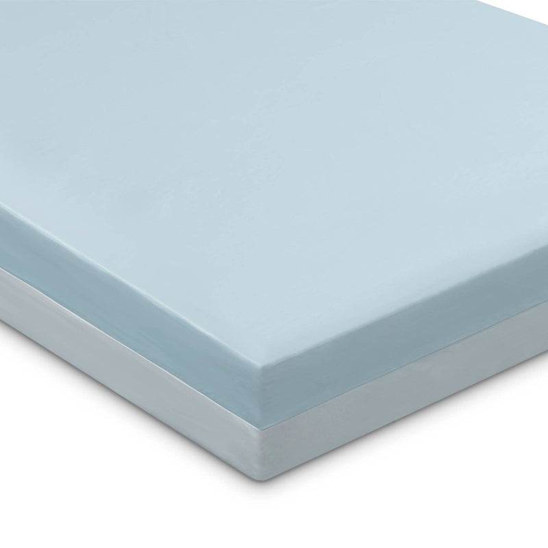 Serta Perfect Embrace Eco Crib and Toddler Mattress - Greenguard Gold - Waterproof - White/Blue (LOCAL PICKUP ONLY)
