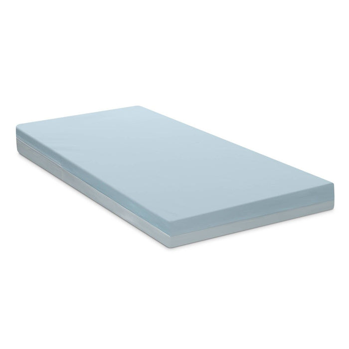 Serta Perfect Embrace Eco Crib and Toddler Mattress - Greenguard Gold - Waterproof - White/Blue (LOCAL PICKUP ONLY)