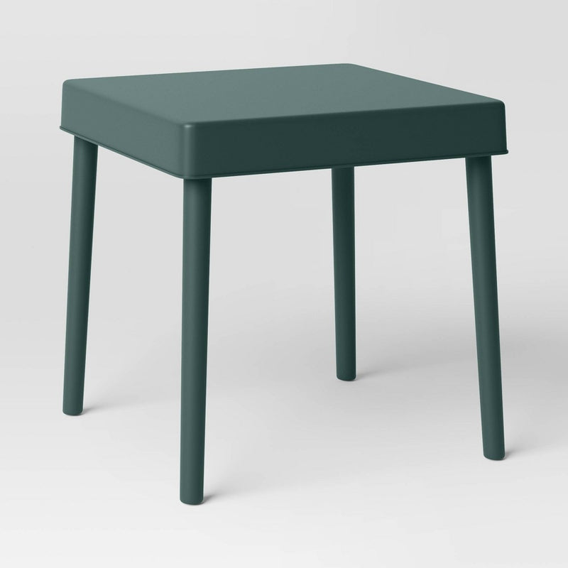 Square Elba Outdoor Patio Accent Table Fern Shower Green - Room Essentials