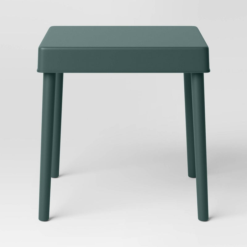 Square Elba Outdoor Patio Accent Table Fern Shower Green - Room Essentials