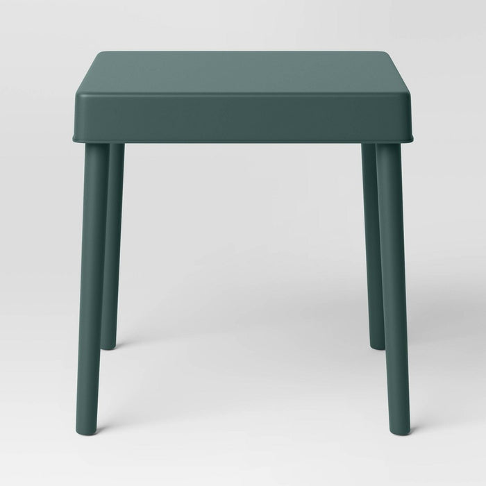 Square Elba Outdoor Patio Accent Table Fern Shower Green - Room Essentials