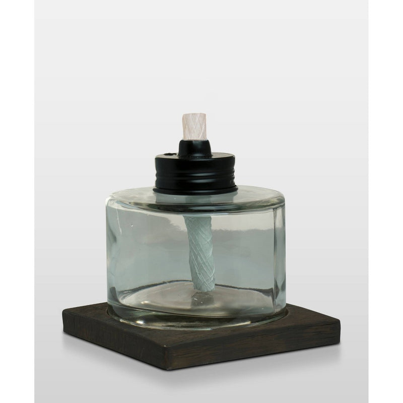 TIKI Mixed Material Tabletop Torch