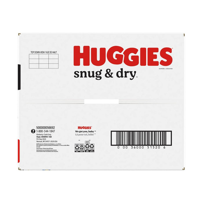 Huggies Snug & Dry Baby Disposable Diapers Huge Pack - Size 3 - 144ct