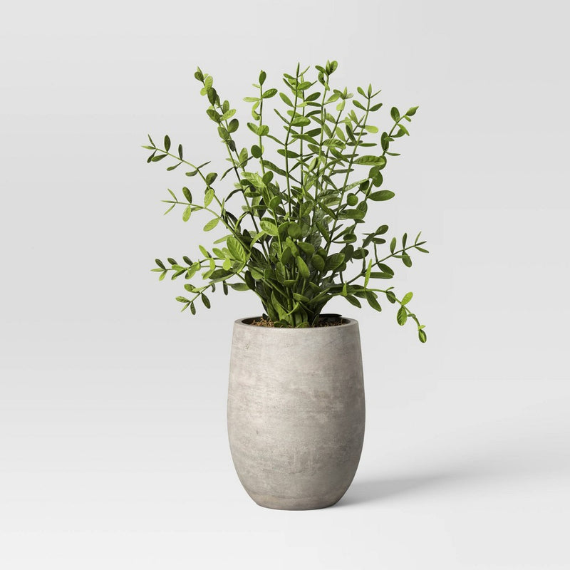 14" Privet Artificial Plant - Threshold designed with Studio McGee: No-Maintenance Greenery, Indoor/Outdoor Decor