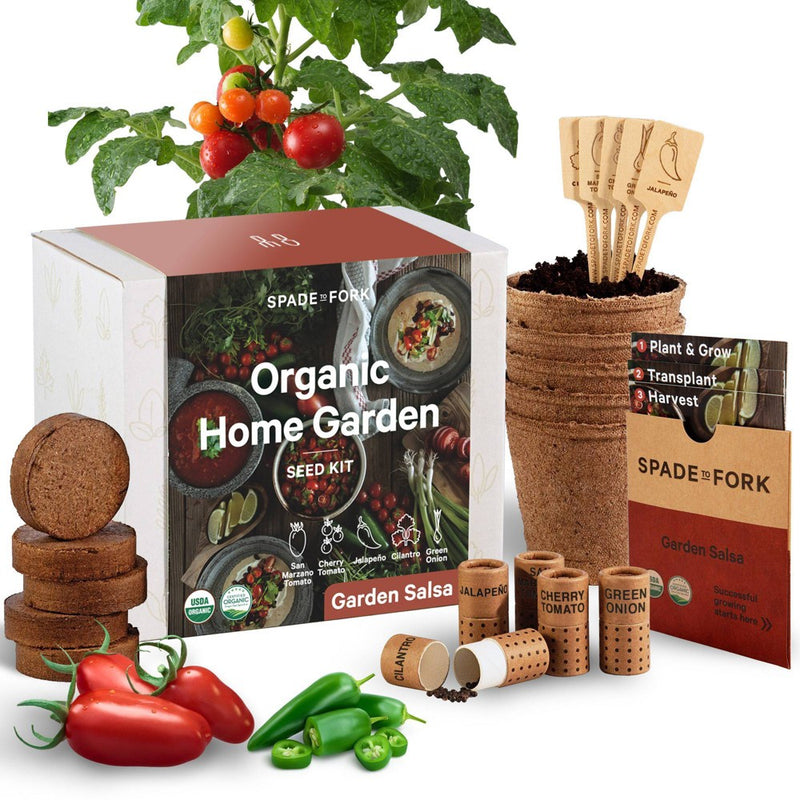 Spade to Fork Organic Garden Salsa Kit