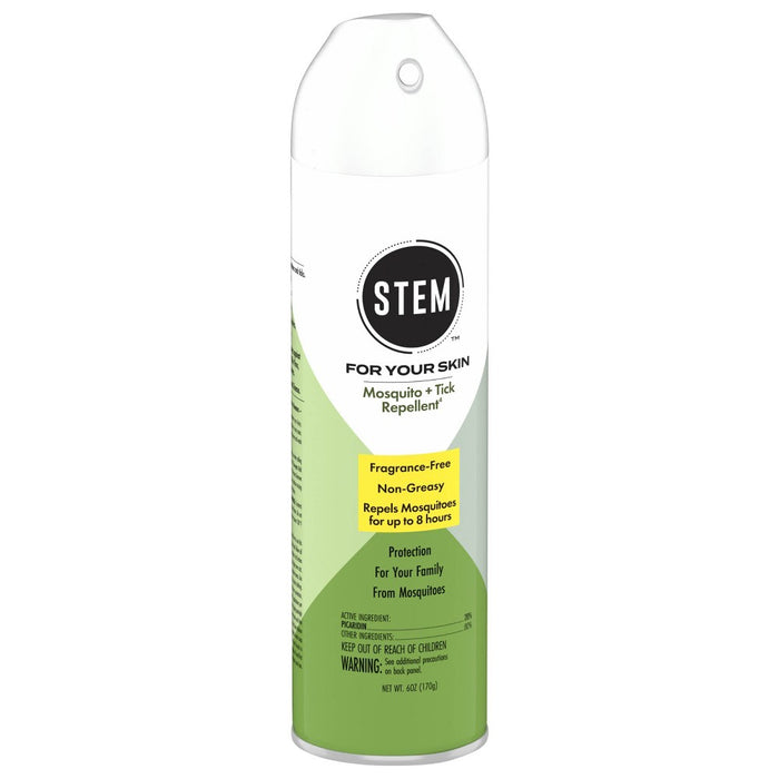 Stem For Your Skin Mosquito + Tick Repellent Personal Bug Spray Aerosol 6oz