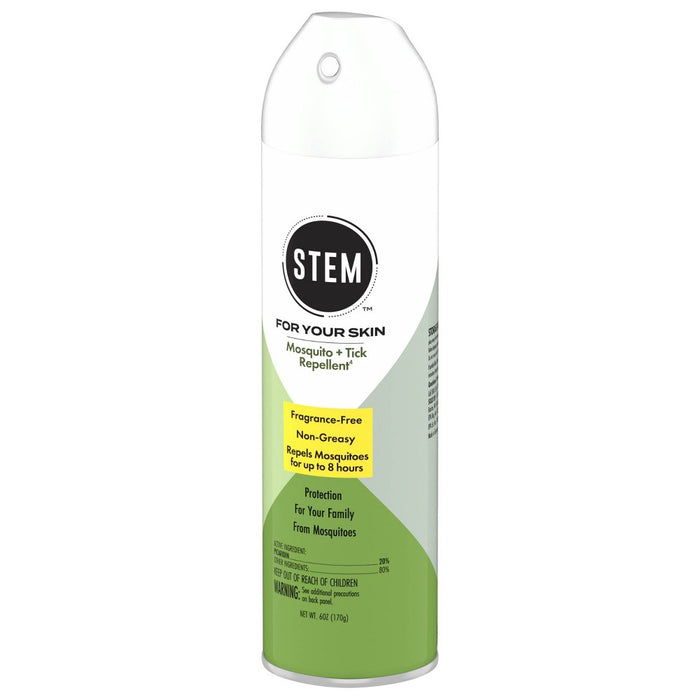 Stem For Your Skin Mosquito + Tick Repellent Personal Bug Spray Aerosol 6oz