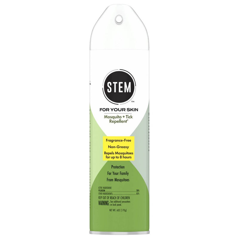 Stem For Your Skin Mosquito + Tick Repellent Personal Bug Spray Aerosol 6oz