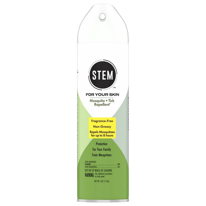 Stem For Your Skin Mosquito + Tick Repellent Personal Bug Spray Aerosol 6oz