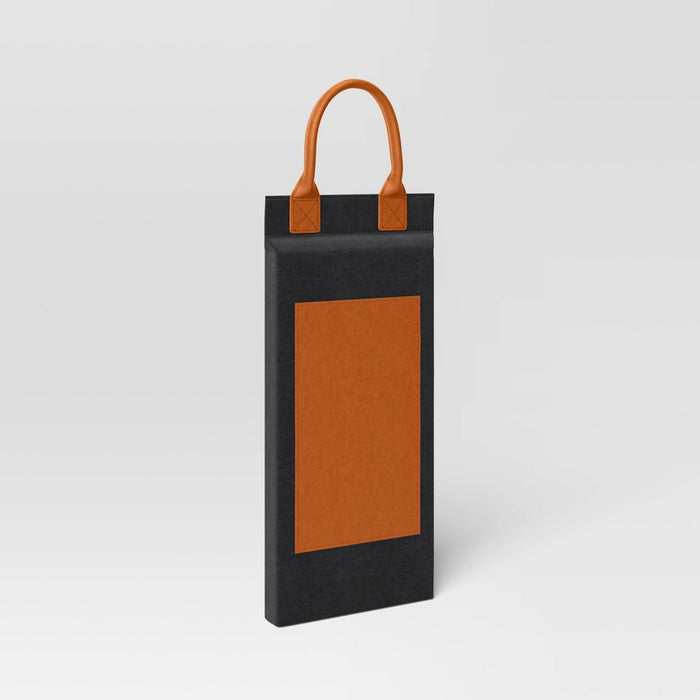 Padded Outdoor Garden Kneeler Charcoal & Brown - Threshold (LOCAL PICKUP ONLY)