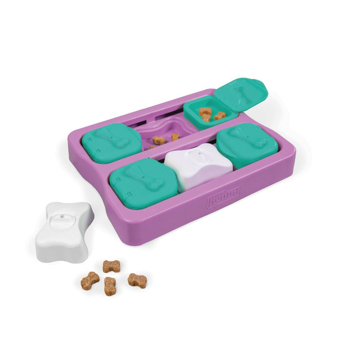 Outward Hound Brick Puzzle Interactive Dog Toy