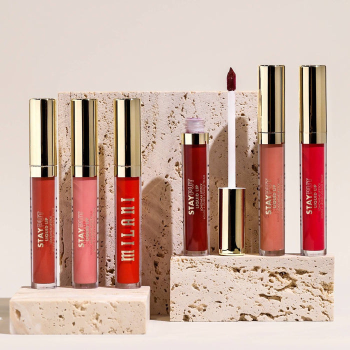 Milani Stay Put Liquid Lip Longwear Lipstick - Vibe - 0.1 fl oz