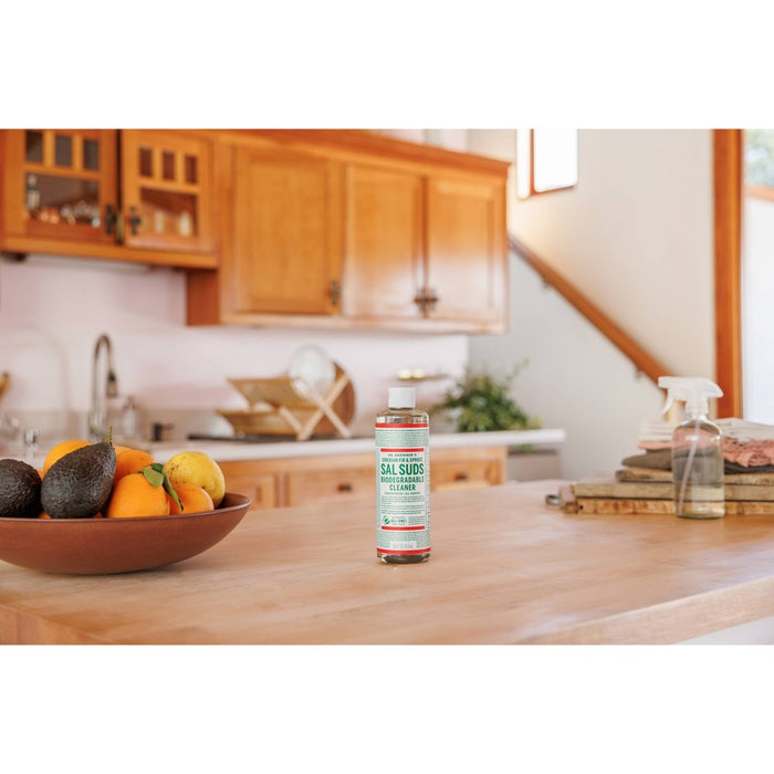 Dr. Bronner's Siberian Fir & Spruce Sal Suds Biodegradable Cleaner - 16 fl oz