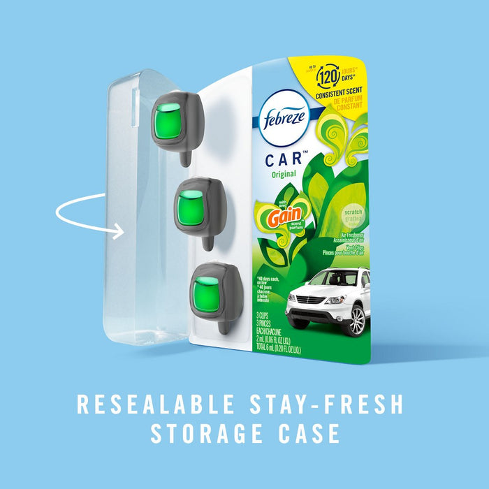 Febreze Car Air Freshener Sweet Watermelon Vine - 2ct