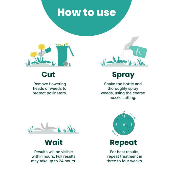 Sunday 32oz Dandelion Doom Herbicide Spot Treatment
