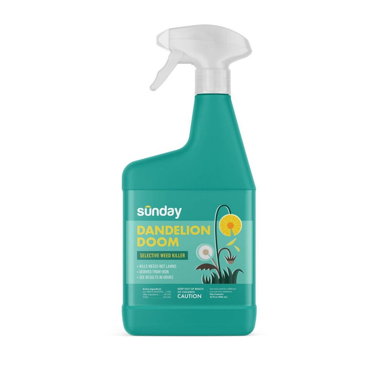 Sunday 32oz Dandelion Doom Herbicide Spot Treatment