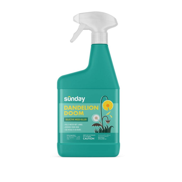 Sunday 32oz Dandelion Doom Herbicide Spot Treatment