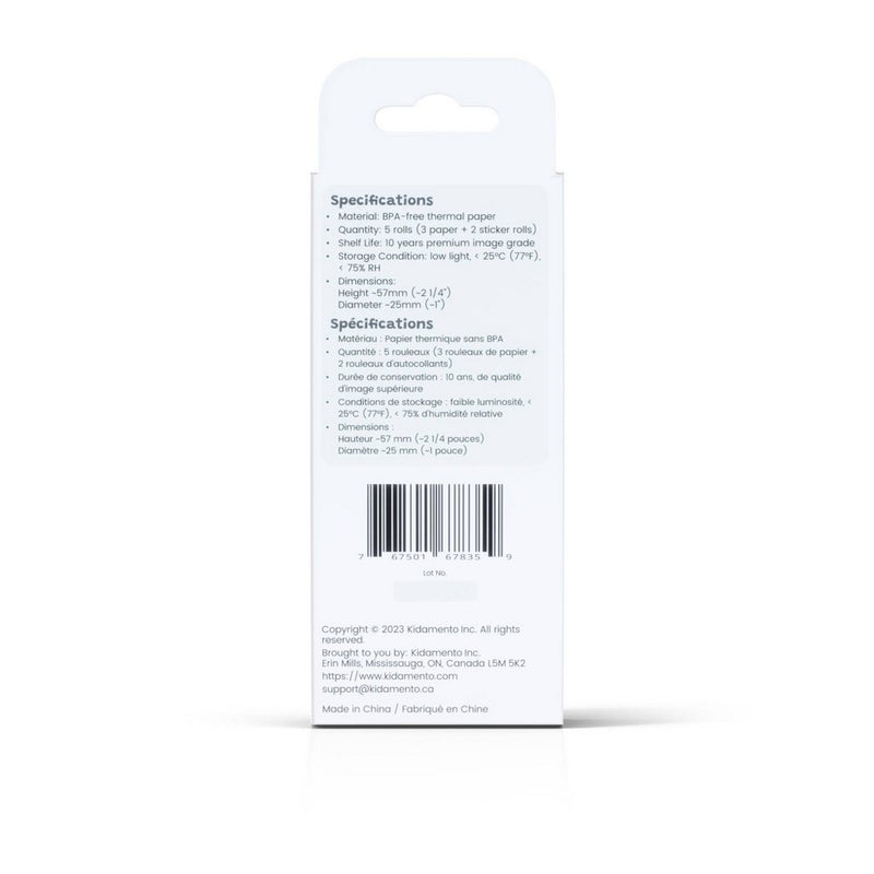 Kidamento Koko Kids Camera Paper Refill