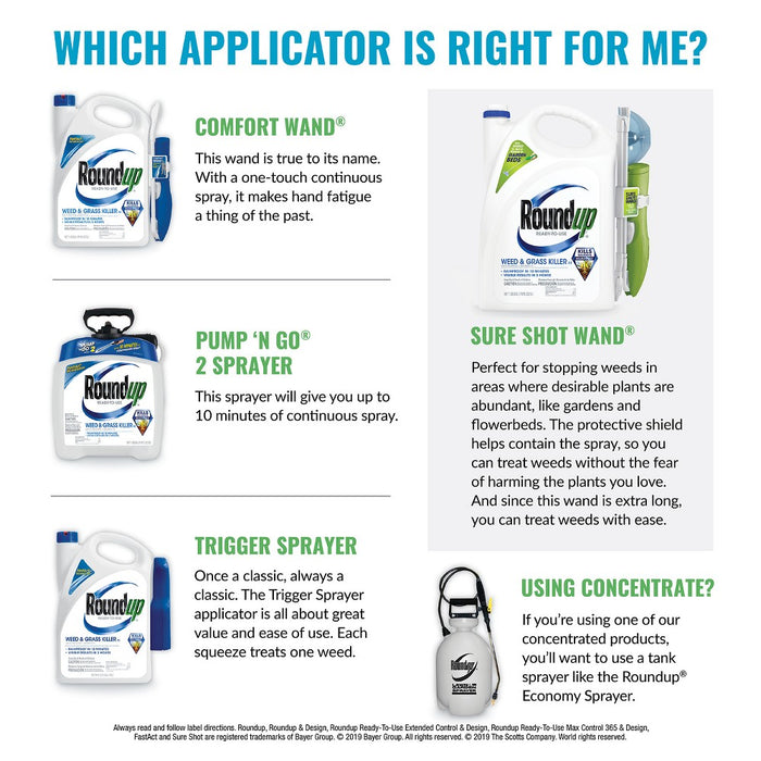 Roundup 32oz Max Control 365 Vegetation Killer Concentrate
