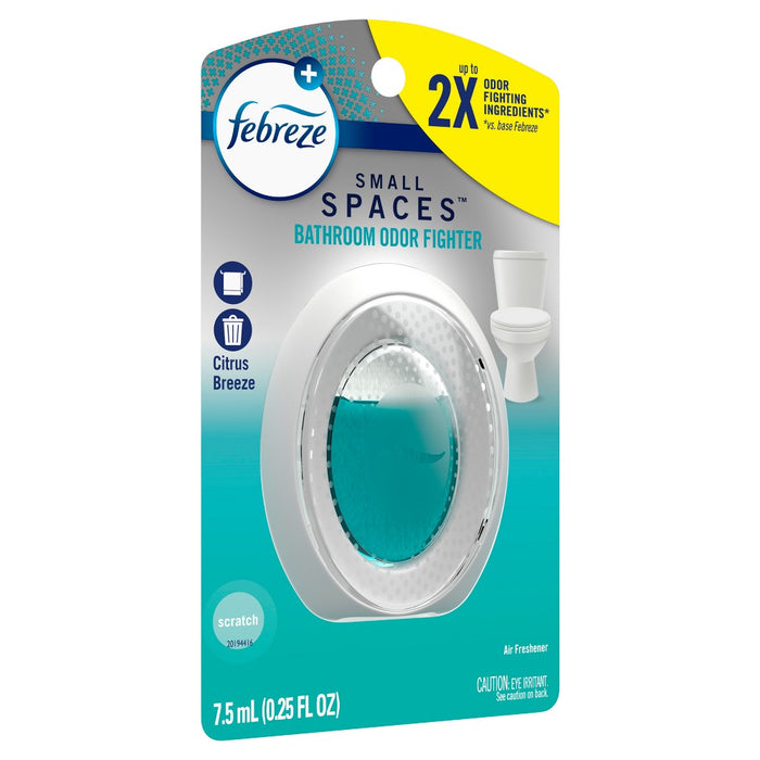 Febreze Small Spaces Bathroom Odor Fighter Citrus Breeze - 0.25 fl oz