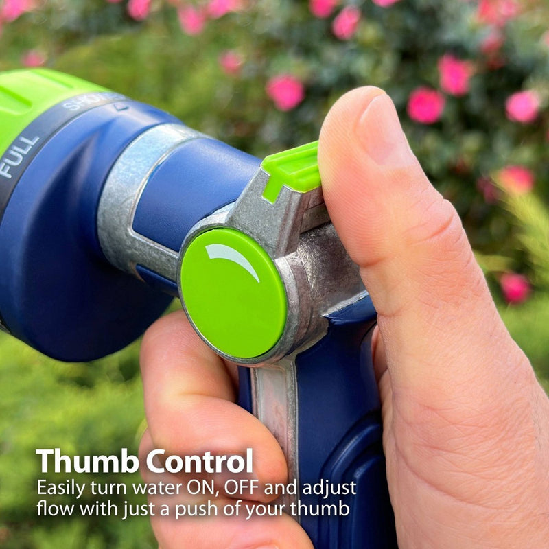 Ray Padula Diamond Series Thumb Control 8-Pattern Metal Nozzle