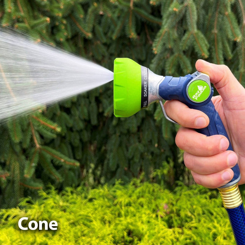 Ray Padula Metal Thumb Control 8-Pat Nozzle with Loop: EZGrip, Leakproof & Weatherproof