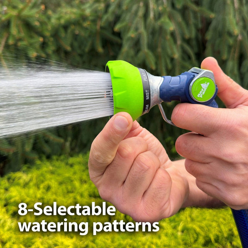 Ray Padula Metal Thumb Control 8-Pat Nozzle with Loop: EZGrip, Leakproof & Weatherproof