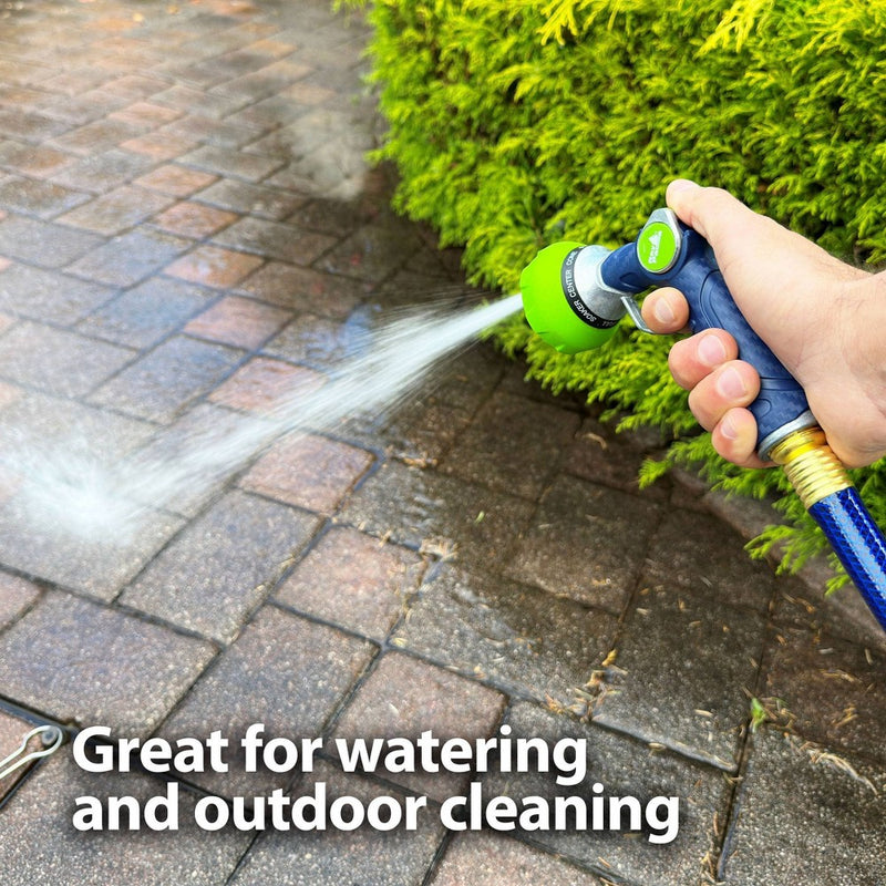 Ray Padula Metal Thumb Control 8-Pat Nozzle with Loop: EZGrip, Leakproof & Weatherproof