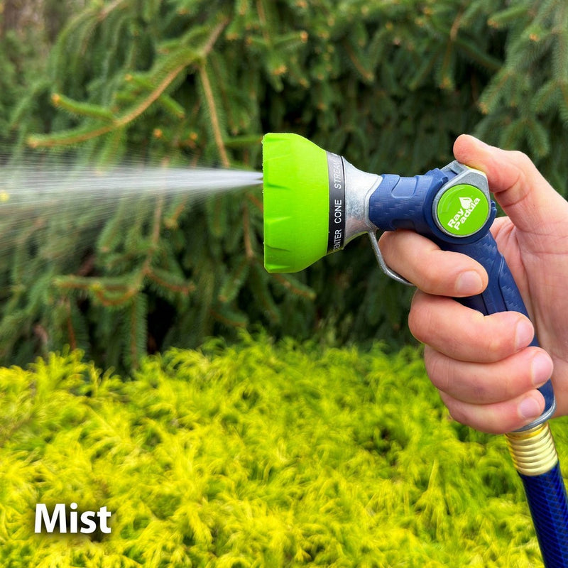 Ray Padula Metal Thumb Control 8-Pat Nozzle with Loop: EZGrip, Leakproof & Weatherproof