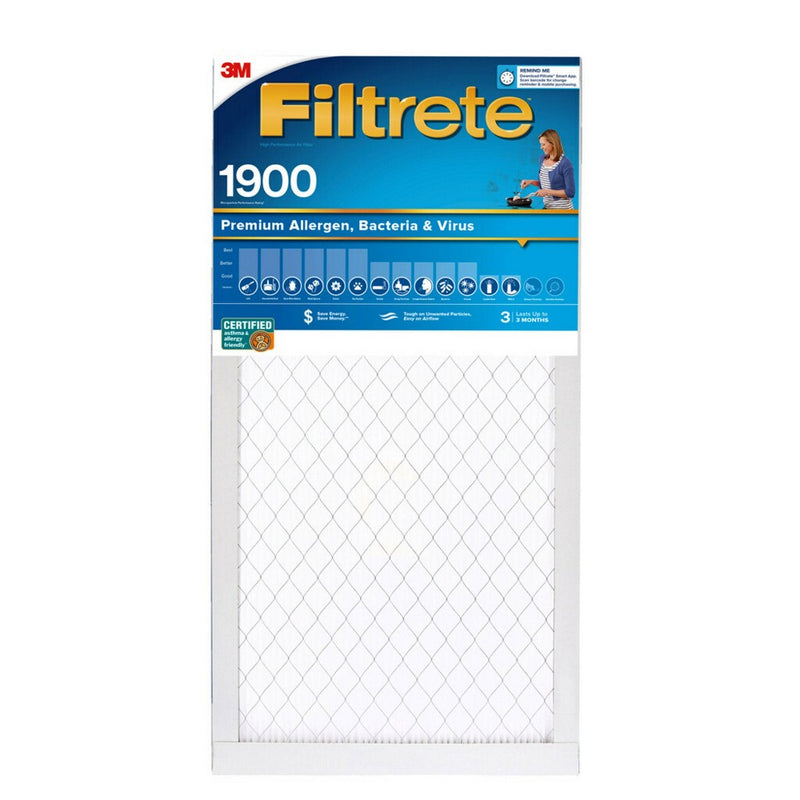 Filtrete 12x24x1 Premium Allergen Bacteria and Virus Air Filter 1900 MPR (LOCAL PICKUP ONLY)