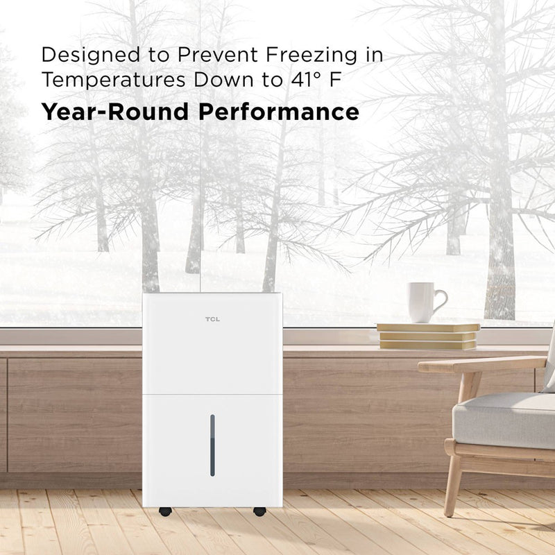 TCL 4500sqft Smart Dehumidifier Energy Star Most Efficient 2024 50 Pints Per Day (H50D44W) (LOCAL PICKUP ONLY)