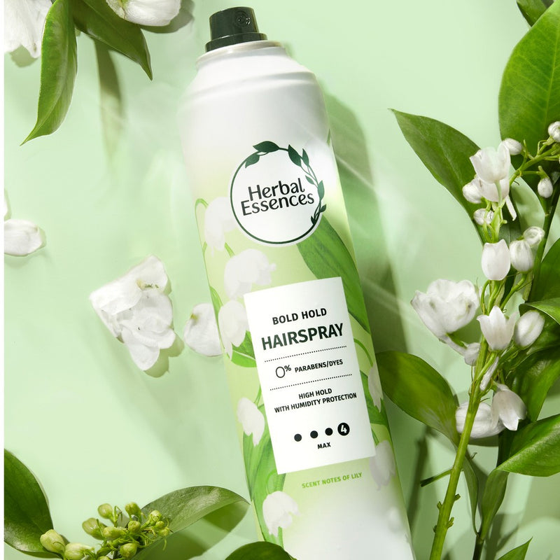 Herbal Essences Bold Hold Anti-Frizz Hair Spray, Paraben Free - 8oz