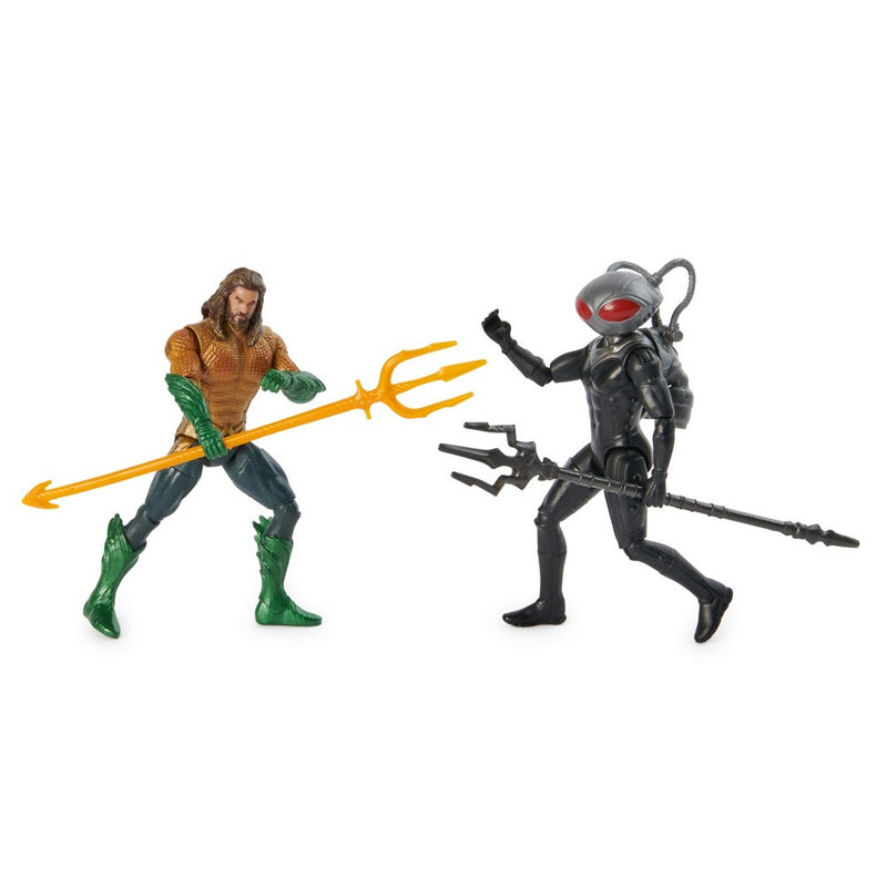 DC Comics Aquaman vs Black Manta Battle Action Figure Playset