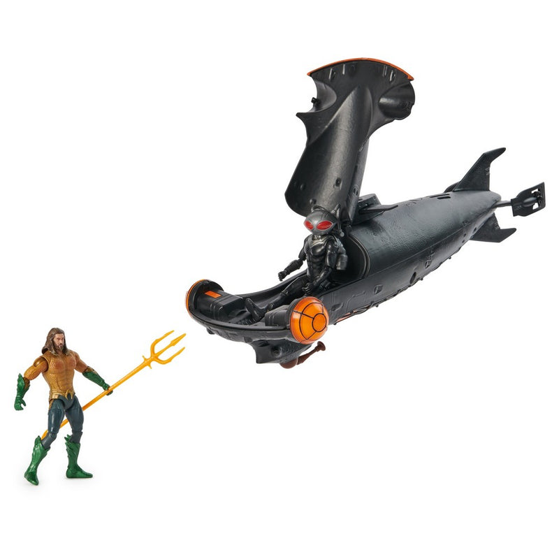 DC Comics Aquaman vs Black Manta Battle Action Figure Playset