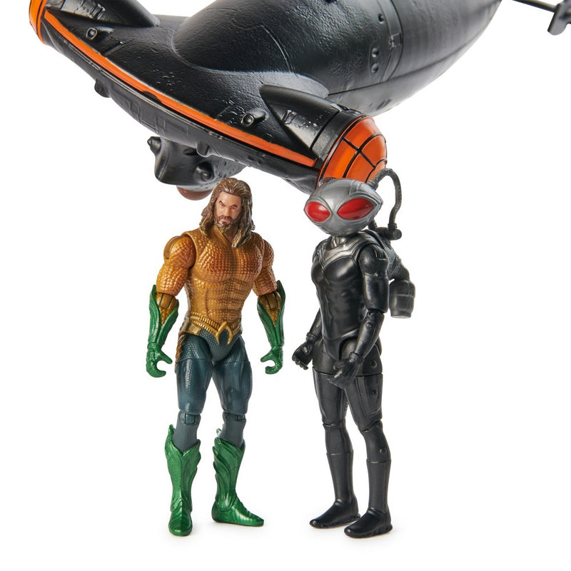 DC Comics Aquaman vs Black Manta Battle Action Figure Playset