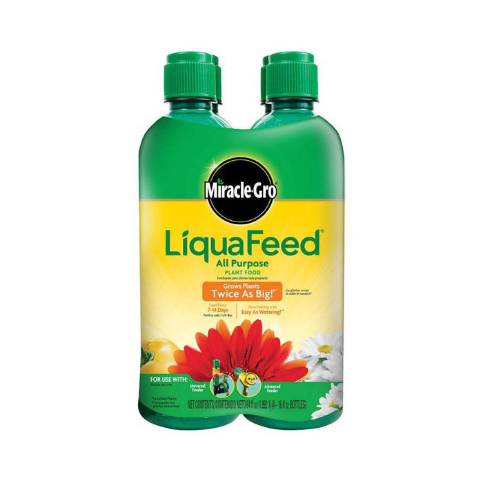 Miracle-Gro 4pk Liquafeed All Purpose Plant Food Refills
