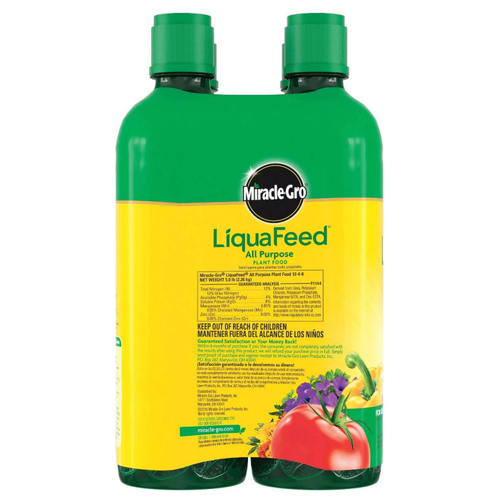 Miracle-Gro 4pk Liquafeed All Purpose Plant Food Refills