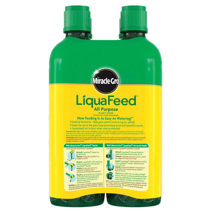 Miracle-Gro 4pk Liquafeed All Purpose Plant Food Refills