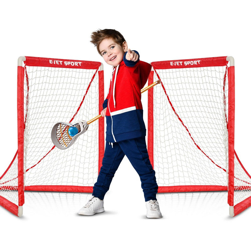 E-Jet Sport 3' x 3' Youth Lacrosse Goals - Set of 2 (LOCAL PICKUP ONLY)