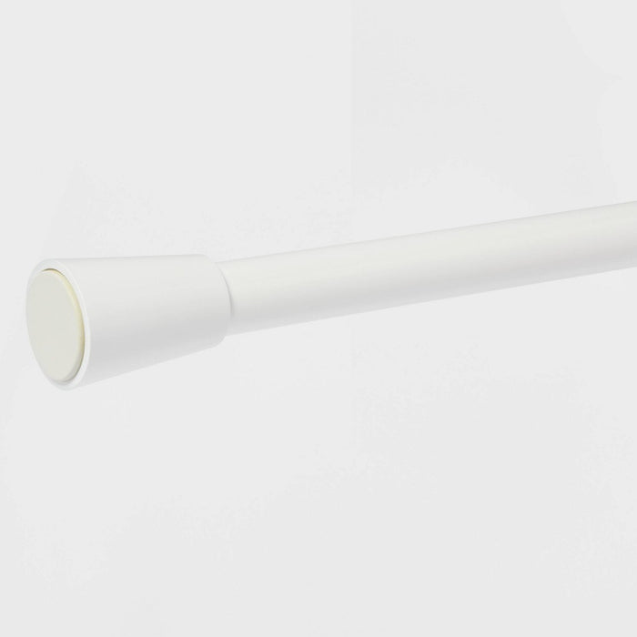 72" Rust Resistant Shower Curtain Rod White - Threshold (LOCAL PICKUP ONLY)