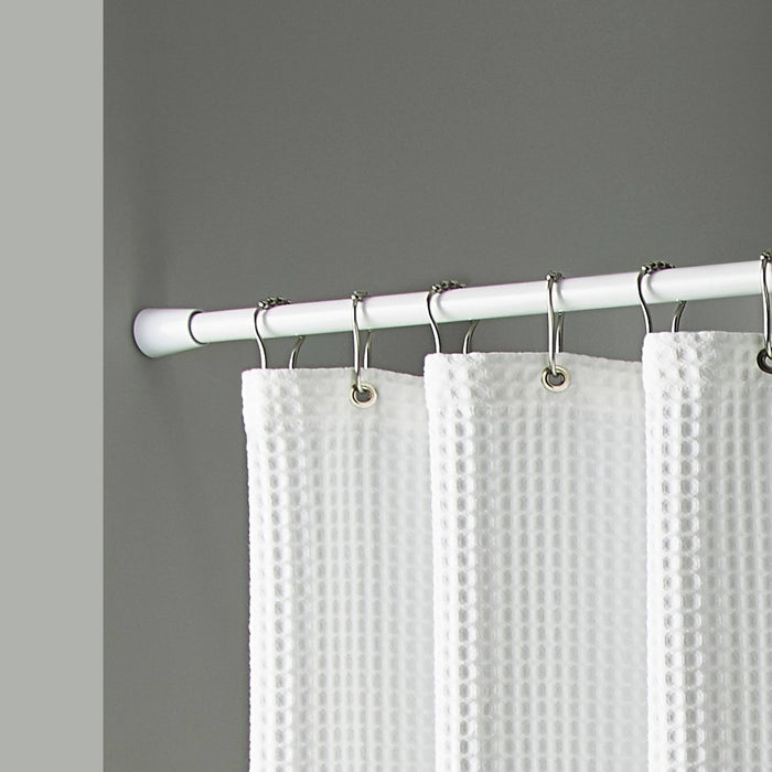 72" Rust Resistant Shower Curtain Rod White - Threshold (LOCAL PICKUP ONLY)