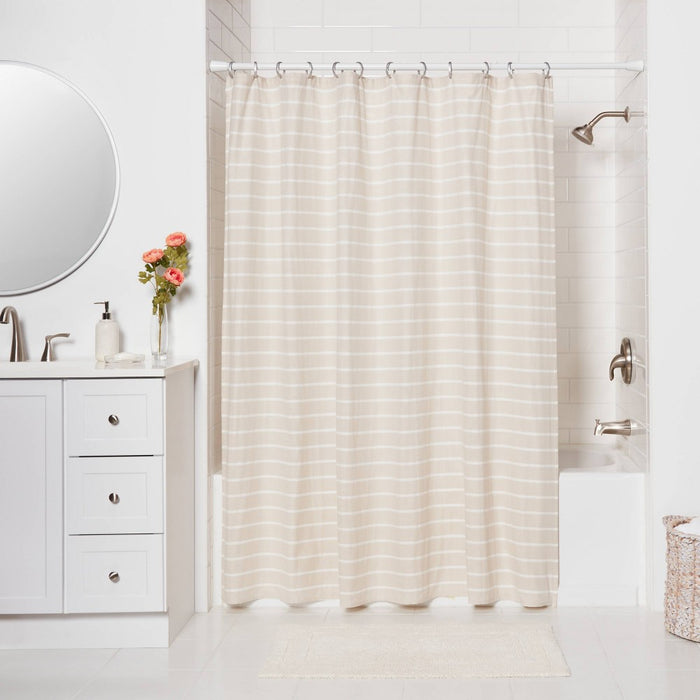 72" Rust Resistant Shower Curtain Rod White - Threshold (LOCAL PICKUP ONLY)