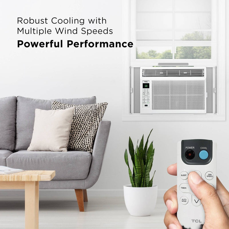 TCL 6000 BTU Window Air Conditioner Fan and Dehumidifier 250sqft Remote Control (H6W23W) (LOCAL PICKUP ONLY)