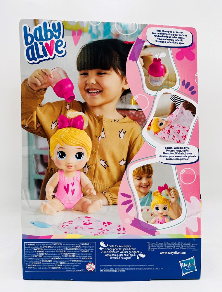 Baby Alive Shampoo Snuggle Harper Doll
