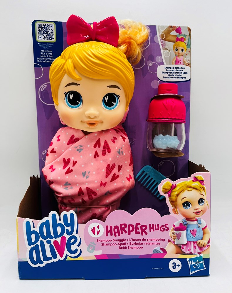 Baby Alive Shampoo Snuggle Harper Doll