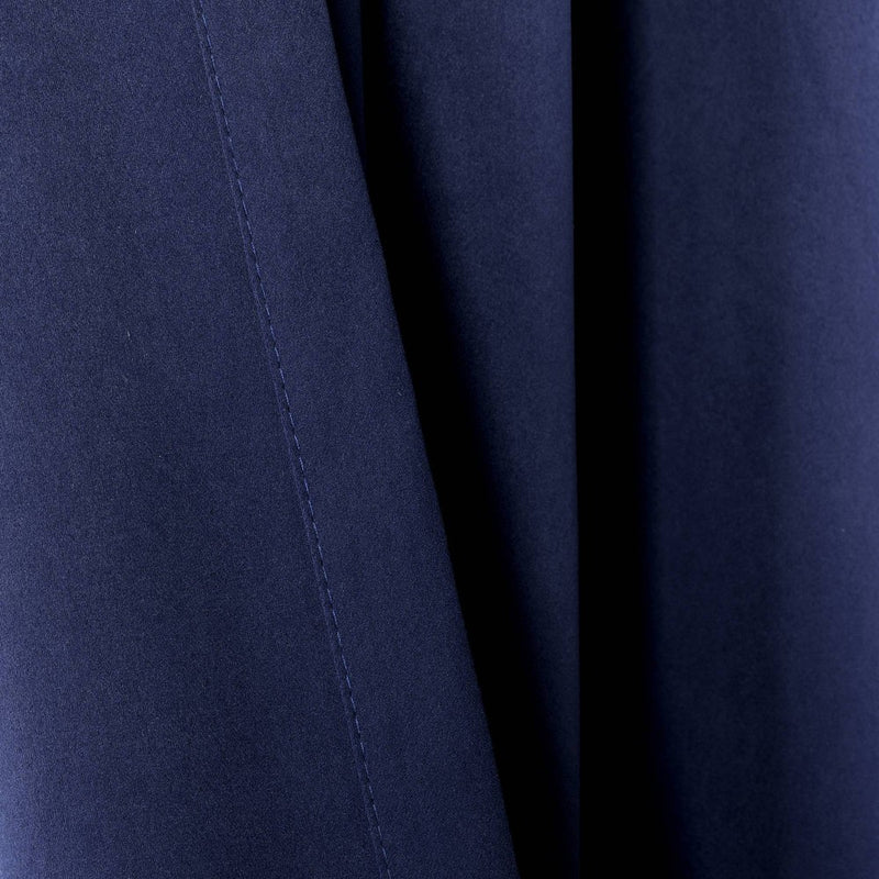 84"x52" Insulated Back Tab Blackout Window Curtain Panels Navy - Lush Decor (LOCAL PICKUP ONLY)