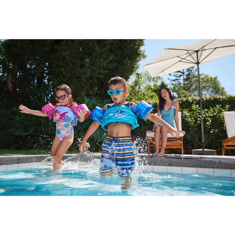 Speedo Kids' Sunny Vibes Swim Goggles - Wave Fair Super Sonic