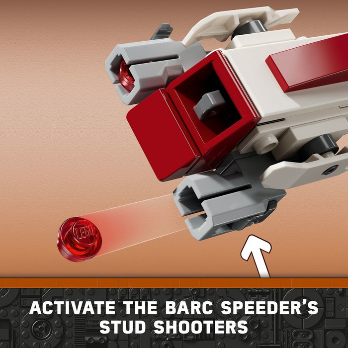 LEGO Star Wars BARC Speeder Escape Mandalorian Toy 75378