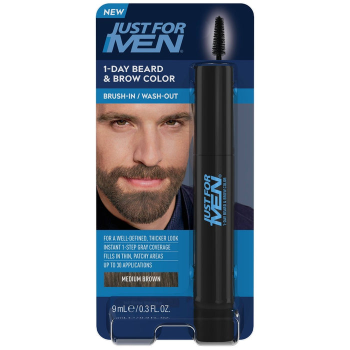 Just For Men 1-Day Beard & Brow Color Medium Brown