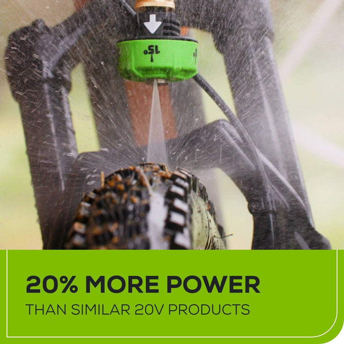 Greenworks POWERALL 600 PSI Cordless Battery Power Cleaner Kit with 4.0Ah Battery Charger